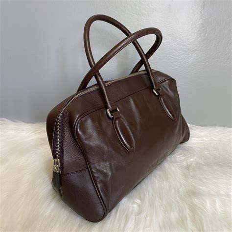 miu miu brown leather bags